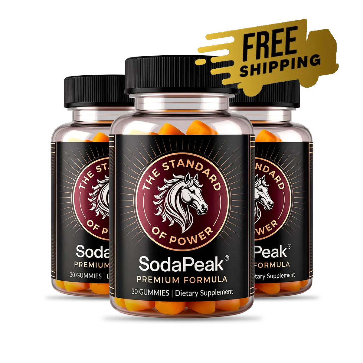 SodaPeak Official Men's Performance Supplement